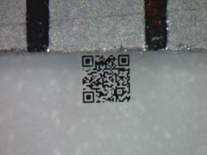 0.4mm極小QRコード