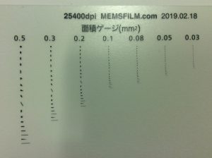 キズ検査用ゲージの例